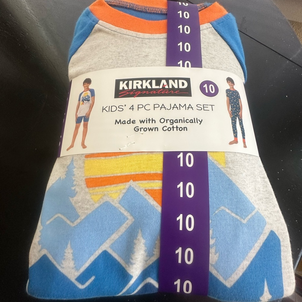Kirkland signature kids Pajama set